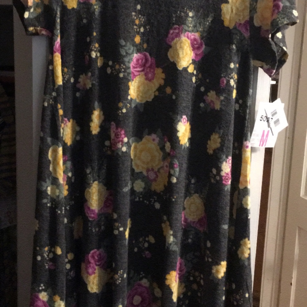 Nwt Lularoe carly med sweater htf floral